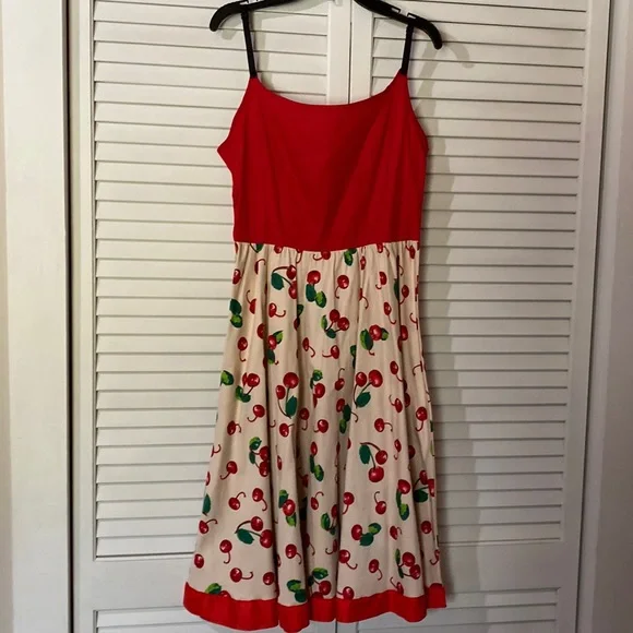 Dresses | Rockabilly Dress With Cherries | Poshmark